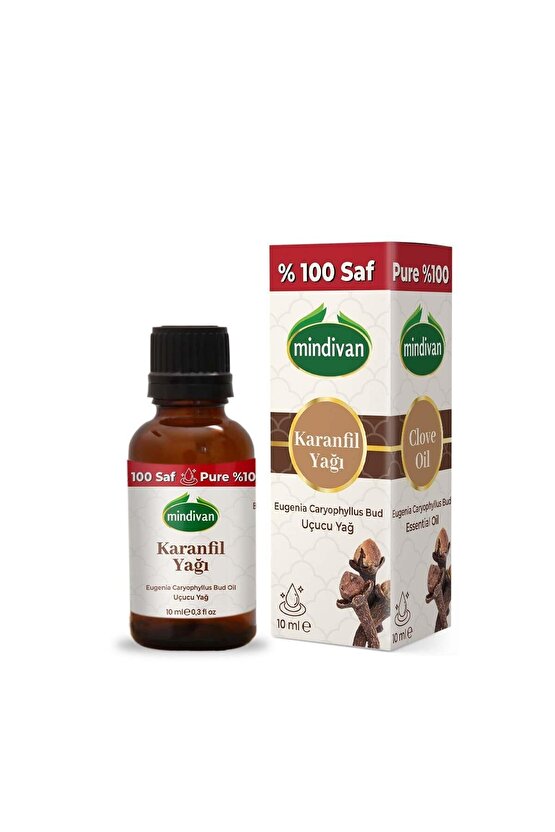 Karanfil Yağı 10ml - %100 Saf Uçucu Yağ