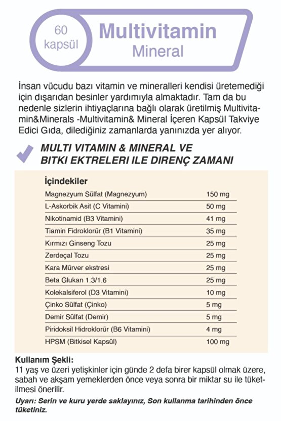 Multivitamin