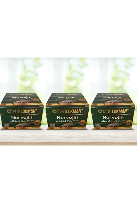 3adet Nervojin Alabalık Yağı Kremi 100ml