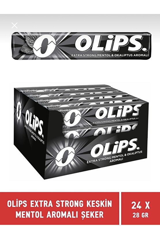 Şeker Keskin Mentol 28gr  24 adet
