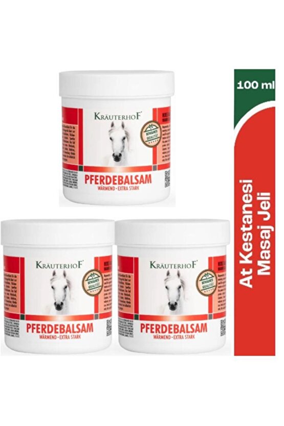 At Kestanesi Masaj Jeli 100 ml 3 Adet