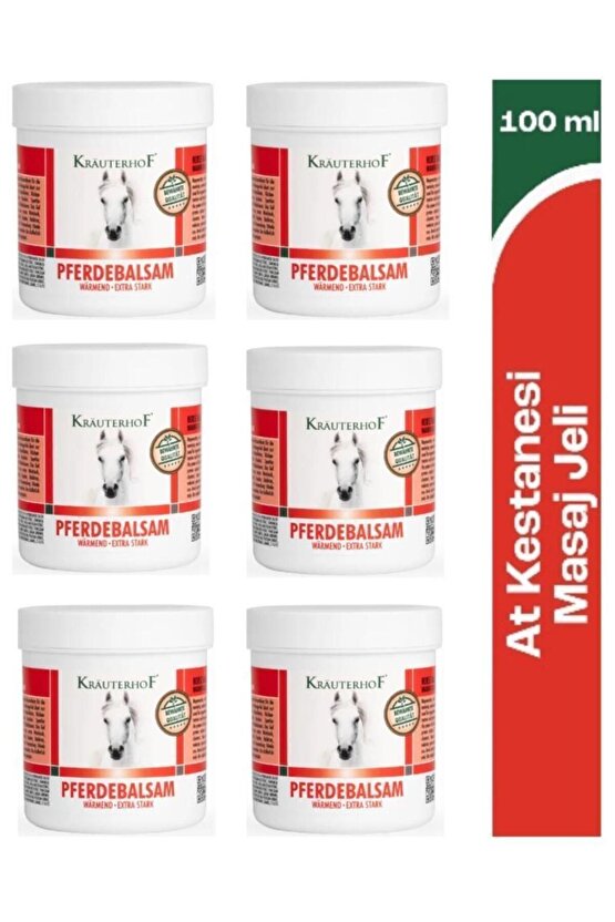 At Kestanesi Masaj Jeli 100 ml 6 Adet