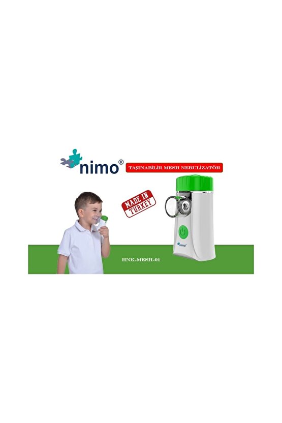 Taşınabilir Şarjlı Hafif Mesh Nebulizatör