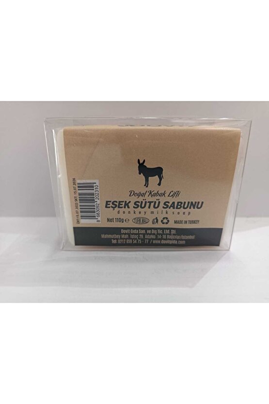 Doğal Kabak Lifli Eşek Sütü Sabunu