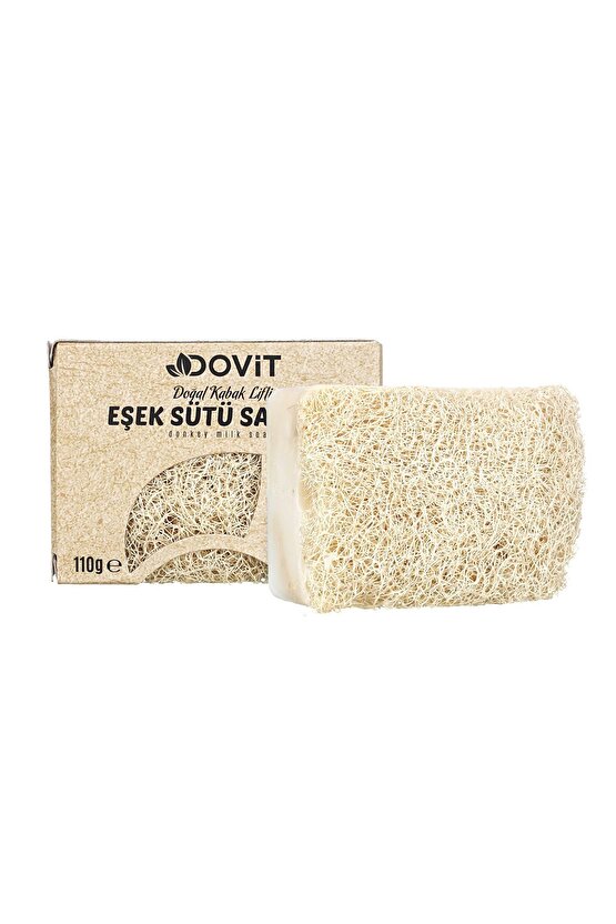 Doğal Kabak Lifli Eşek Sütü Sabunu
