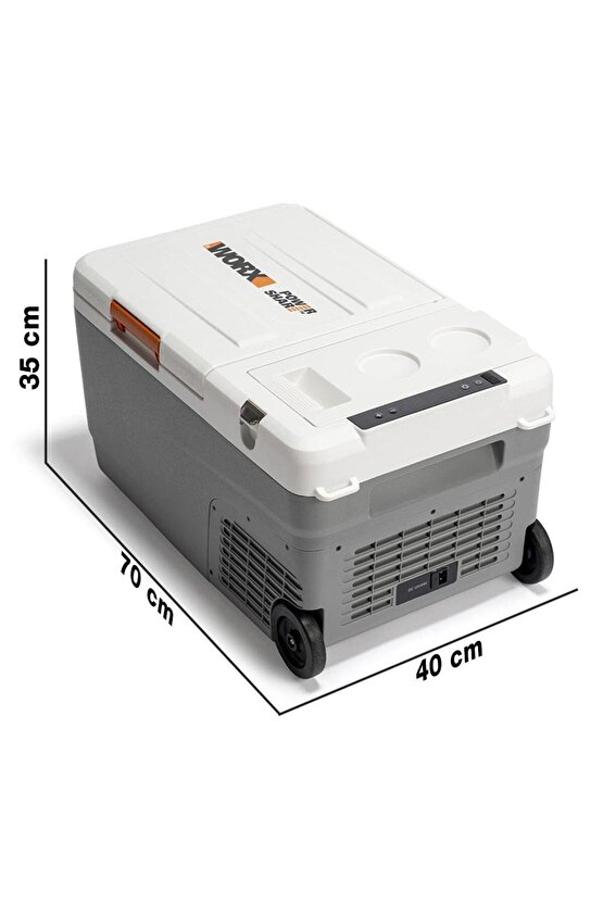 WX876.9 1224220Volt 22Litre Kompresörlü Outdoor Oto Buzdolabı (Akü Dahil Değildir)