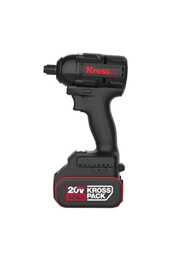 KH275 20Volt4.0Ah Li-ion Çift Akülü 500Nm Kömürsüz Profesyonel Şarjlı Somun Sıkma