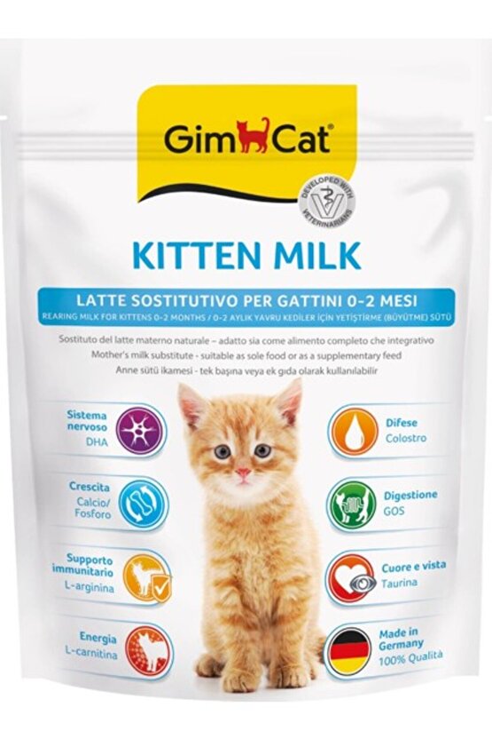Kitten Milk- Yavru Kedi Süt Tozu 200 gr