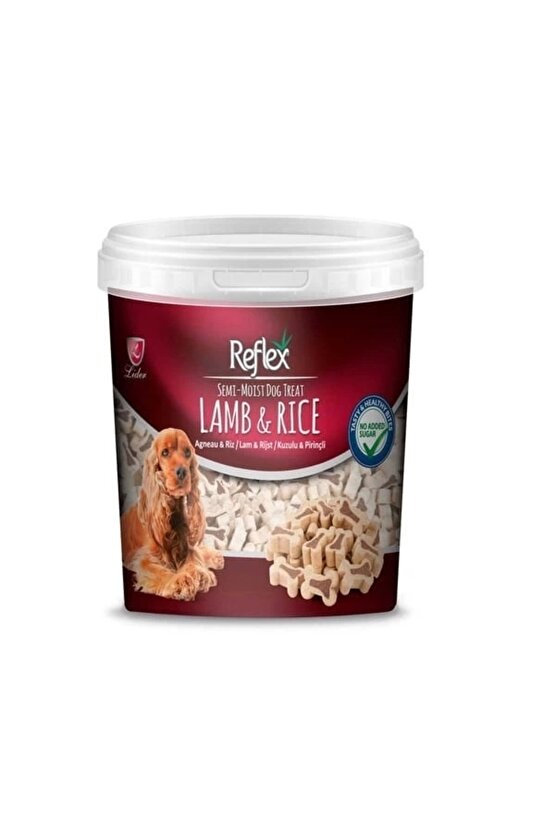 Semi Moist Kuzu Etli Köpek Ödül Maması 500 Gr