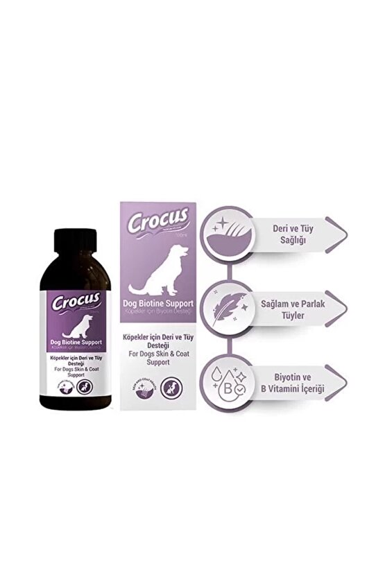 Köpek Deri ve Tüy Sağlığı Destekleyici Damla 100 Ml