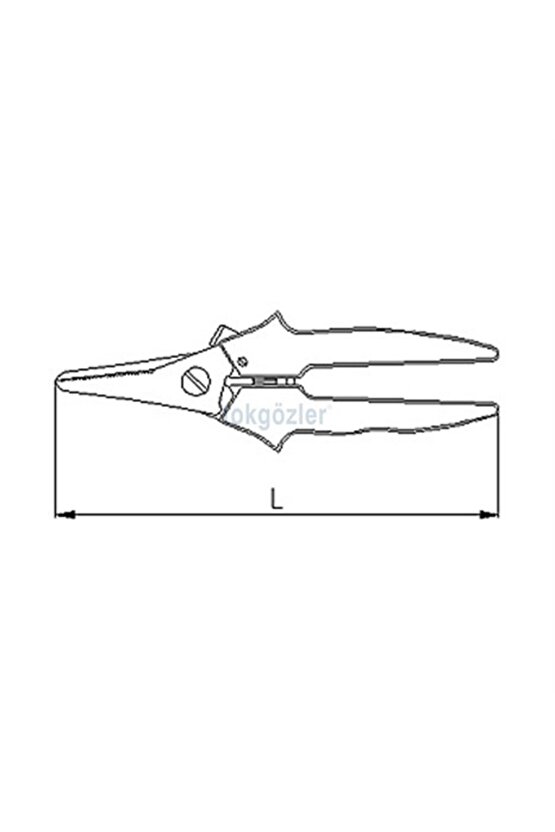 6740 Kombine Makas 190 mm