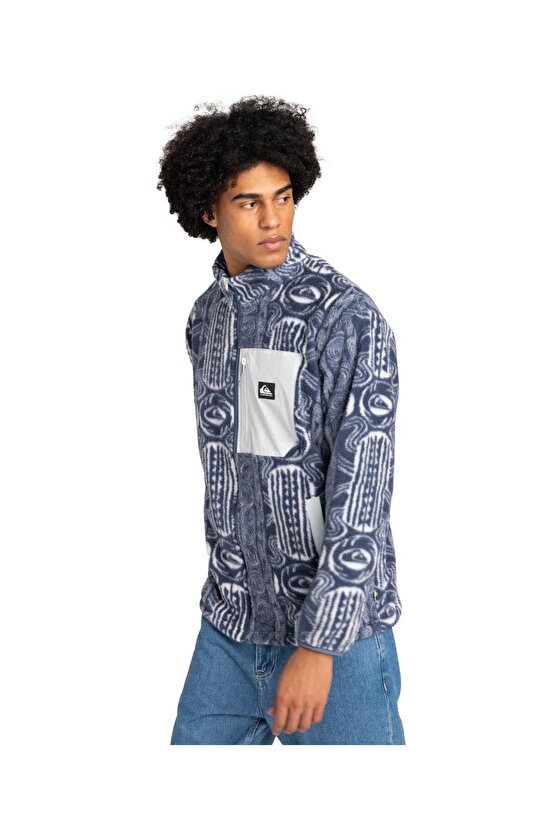 CLEAN COAST FZ Erkek Polar Ceket EQYFT04957 QK.BYL6 Çok Renkli-XXL