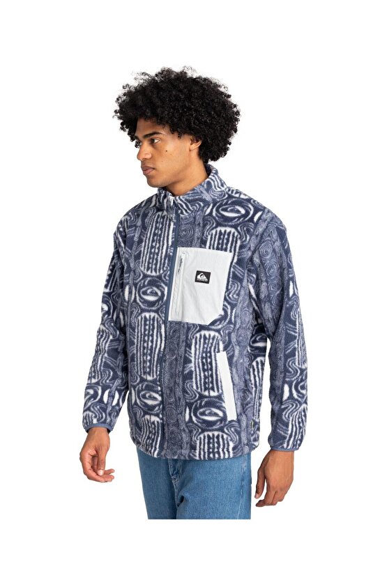 CLEAN COAST FZ Erkek Polar Ceket EQYFT04957 QK.BYL6 Çok Renkli-XXL