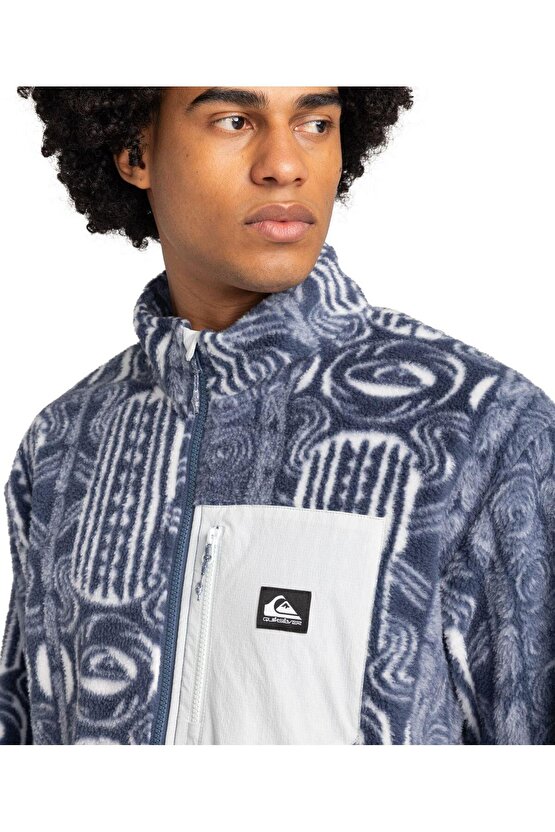 CLEAN COAST FZ Erkek Polar Ceket EQYFT04957 QK.BYL6 Çok Renkli-XXL