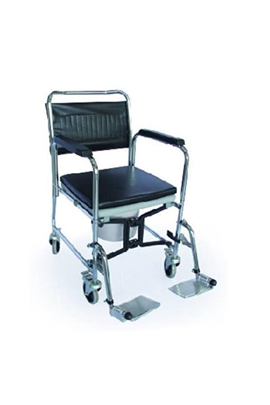 Iron tekerlekli klozet