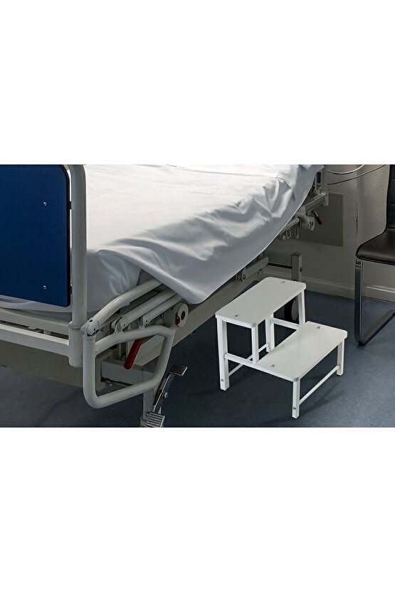 Demonte Profil Gövdeli Eskabo Muayene Masası Basamağı ,basamaklı Mutfak Tabure , Mutfak Merdiveni