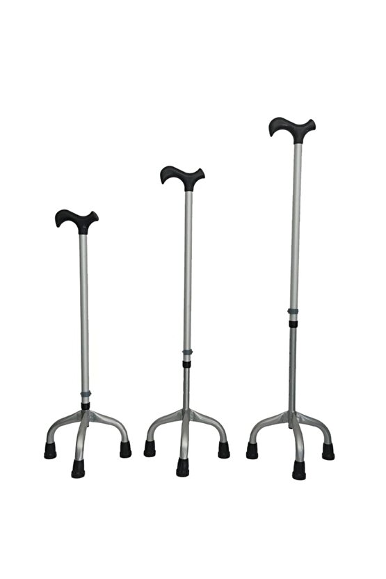 Tripod 3 Ayaklı Denge Bastonu Tripot Baston- Alüminyum Yükseklik Ayarlı