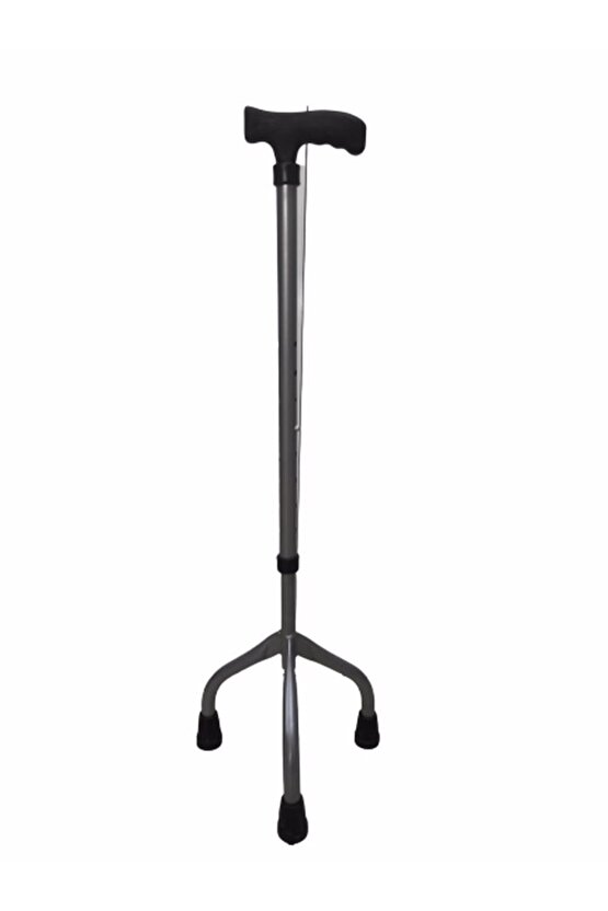 Tripot - 3 Ayaklı Baston - Denge Bastonu - Ayarlanabilir Baston - Asa - Sağ Ve Sol El Uyumlu