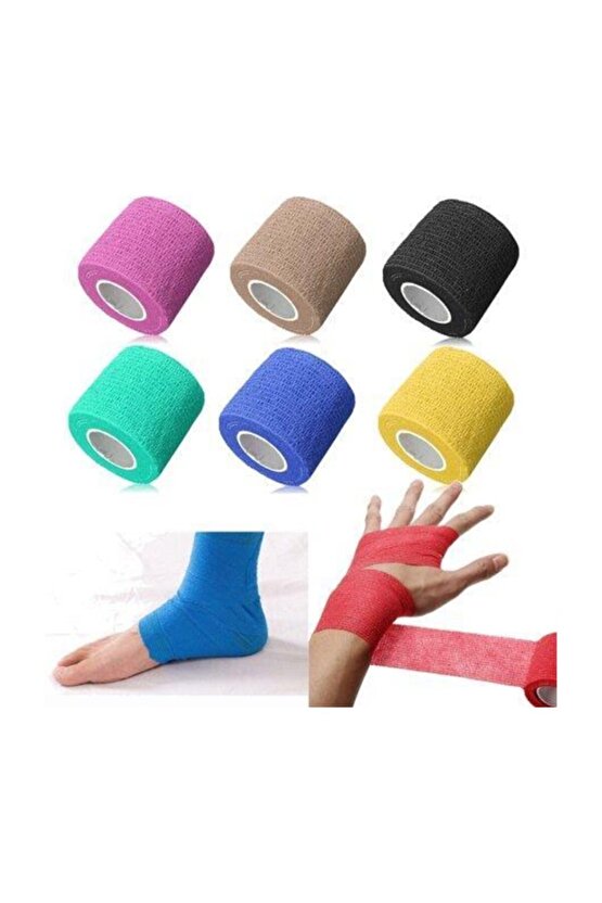 Coban Kendinden Yapışkanlı Siyah Bandaj 10cmX4.5m