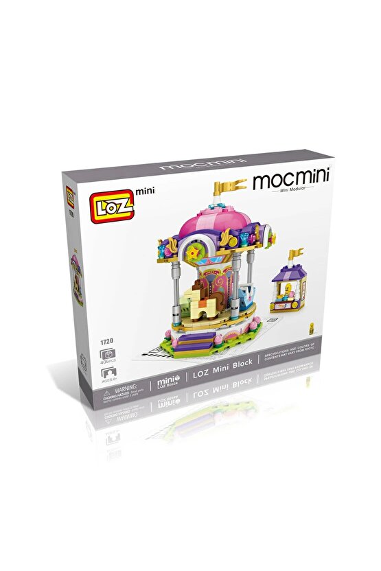 Mikro Blok Atlıkarıncalı Park 406 Parça - Lego Setleri - Loz Mini Lego - Dükkan Lego - Loz Lego - Mi