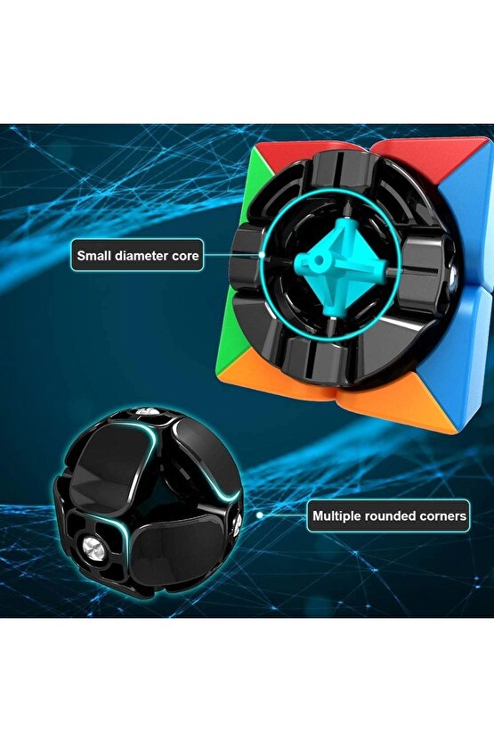 Orijinal Moyu Meilong 2x2 Küp - Moyu Speed Cube - Moyu 2x2 Zeka Küpü - Zeka Küpü - Rubik Küp