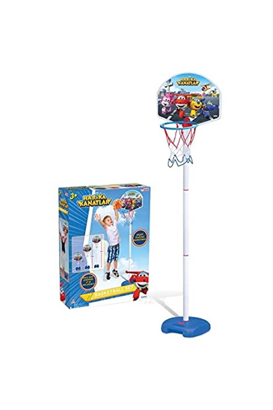 Harika Kanatlar Ayaklı Basketbol Potası 3 Boy Ayarlanabilir