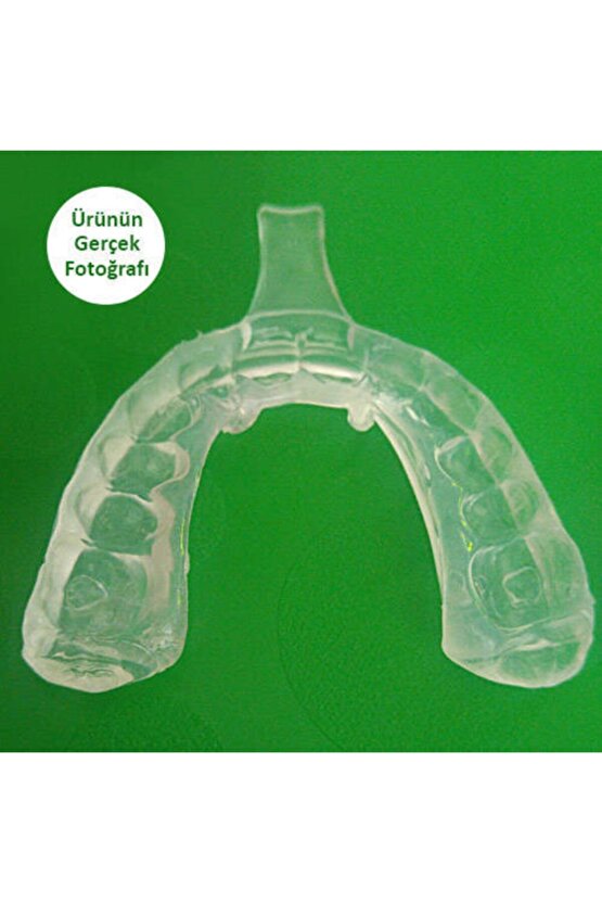 Plus+ Diş Sıkma Diş Gıcırdatma Aparatı Silikon Dişlik Bruksizm Dişliği Gece Plağı Diş Sıkmaönleyici