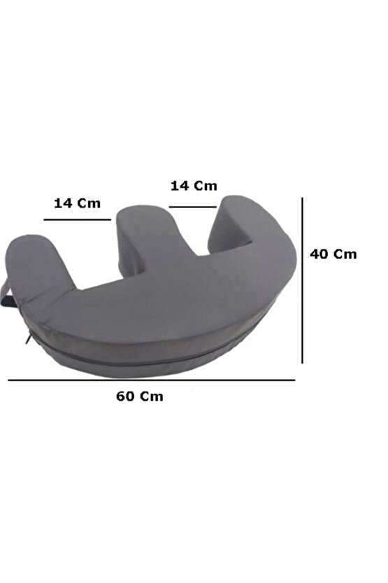 Suni Deri Kaplama Silinebilir Yatan Hasta Döndürme Aparatı Hasta Çevirme Süngeri Pozisyon Yastık