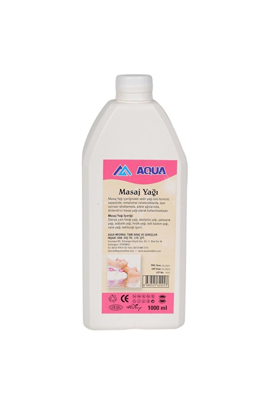 Masaj Yağı 1000 ml