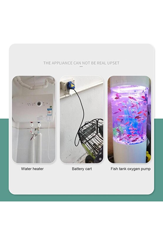 Çok Kaliteli Mekanik Zaman Saatli Priz, 3680W 16 Amper Mekanik Zaman Saati, Manüel ve Mekanik Priz