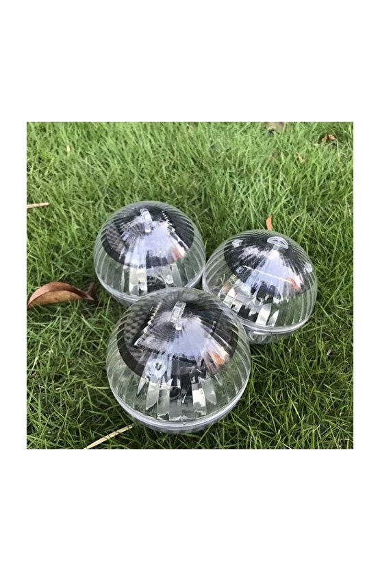 1 Adet Güneş Enerjisi İle Çalışır 4 Watt Solar RGB Havuz ve Çim Armatür, 4 Watt Solar RGB Top Aplik