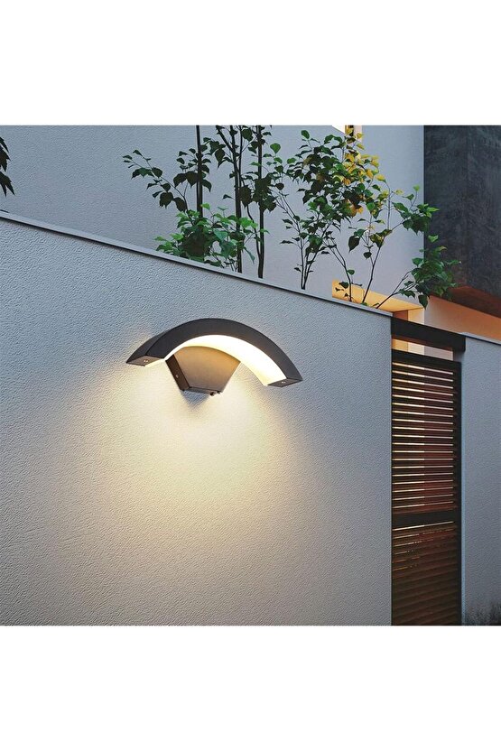 Elektrikle Çalışır 24 Watt İç ve Dış Mekan Led Duvar Aplik Bahçe Kapı Girişi Armatür 3200K Gün Işığı