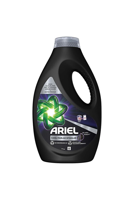 Canlı Parlak Siyahlar Sıvı Çamaşır Deterjanı 18 Yıkama