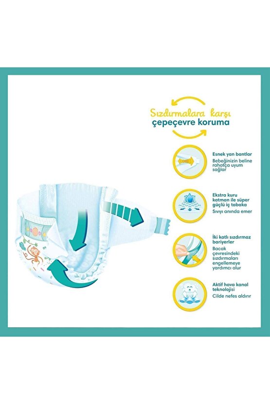 Aktif Bebek Bezi 2 Beden 39lu Mini Fırsat Paketi