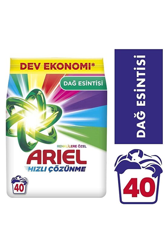 Dağ Esintisi Renklilere Özel 6 Kg Aquapudra Toz Çamaşır Deterjanı