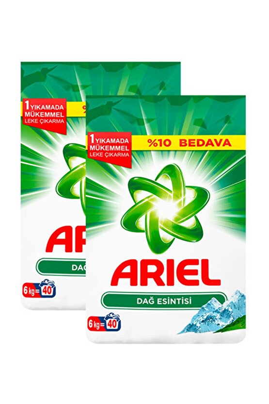 Matik Toz Deterjan Dağ Esintisi 6 kg x 2 Adet