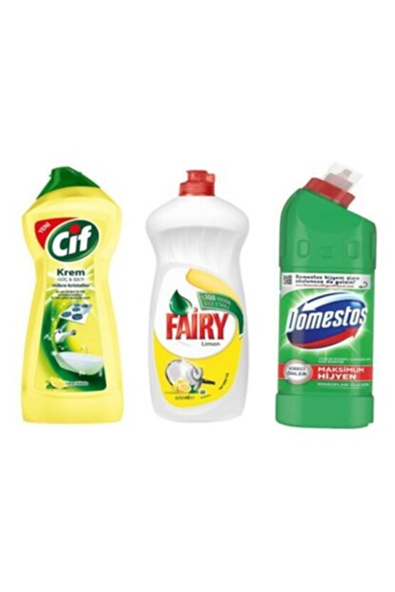 +cif Krem+domestos Paketi