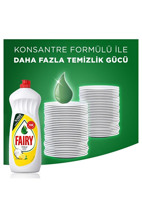 Sıvı Deterjan Limon 650 ml X 2 Adet