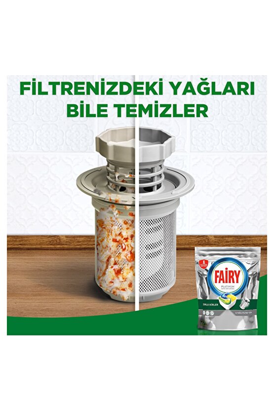 Platinum Limon Kokulu Bulaşık Makinesi Deterjanı 16 Tablet