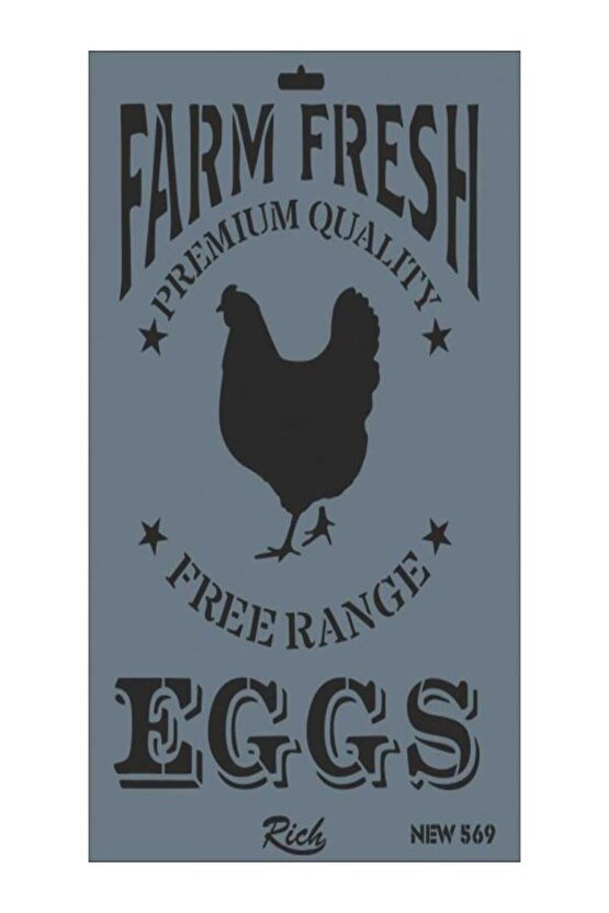 Stencil New Seri 569 25x35