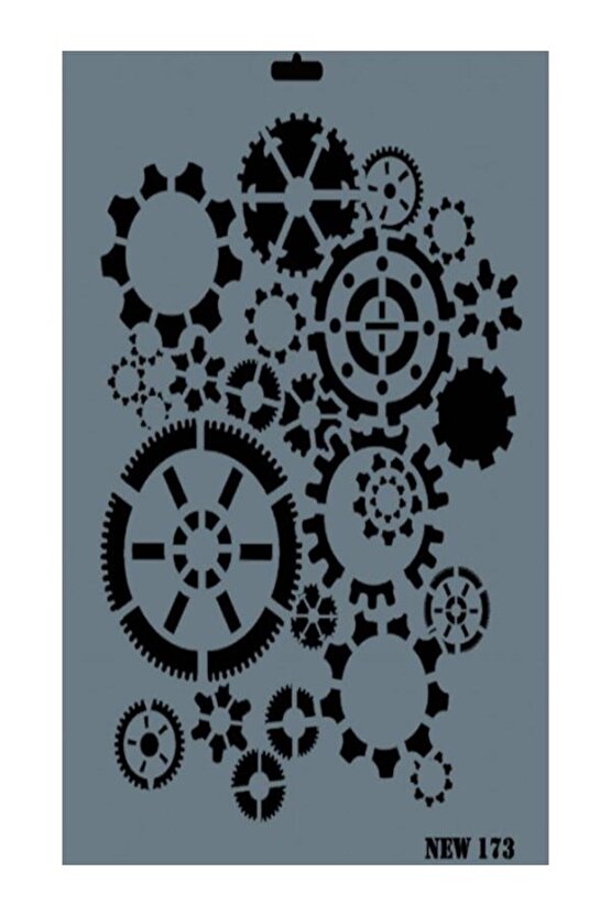 Stencil New Seri 173 25x35