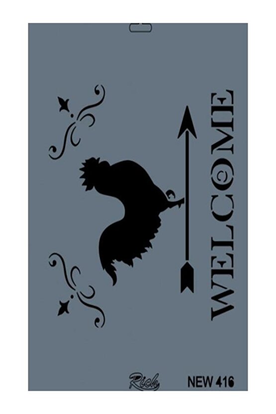 Stencil New Seri 416 25x35