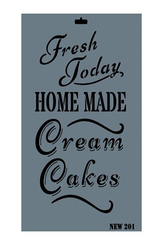 Stencil New Seri 201 25x35