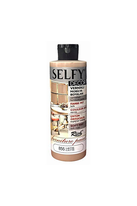 Selfy Decor 240 cc Royal Latte Vernikli Mobilya Boyaları 856