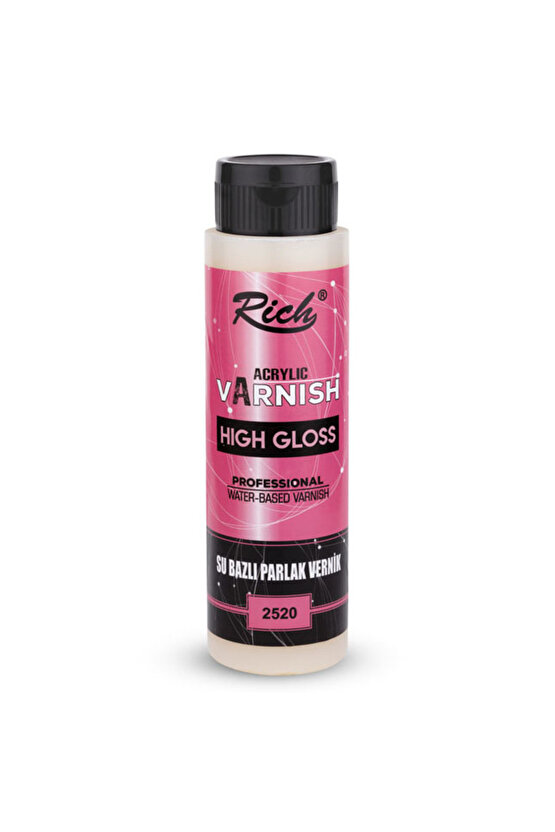 Hıgh Gloss Su Bazlı Parlak Vernik 01702 500 Cc