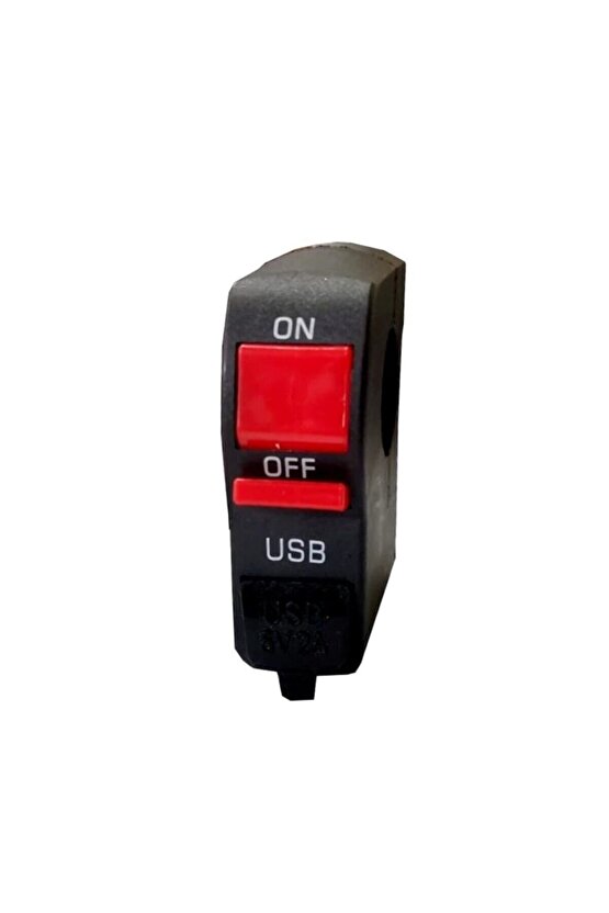 Motosiklet Sis Far Düğmesi Usb Çıkışlı