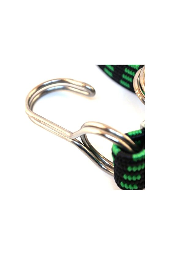 Bagaj Lastiği Kalın Çelik Kancalı 15mmx5mmx100mm A Kalite Kırmızı Mavi Sarı Yeşil