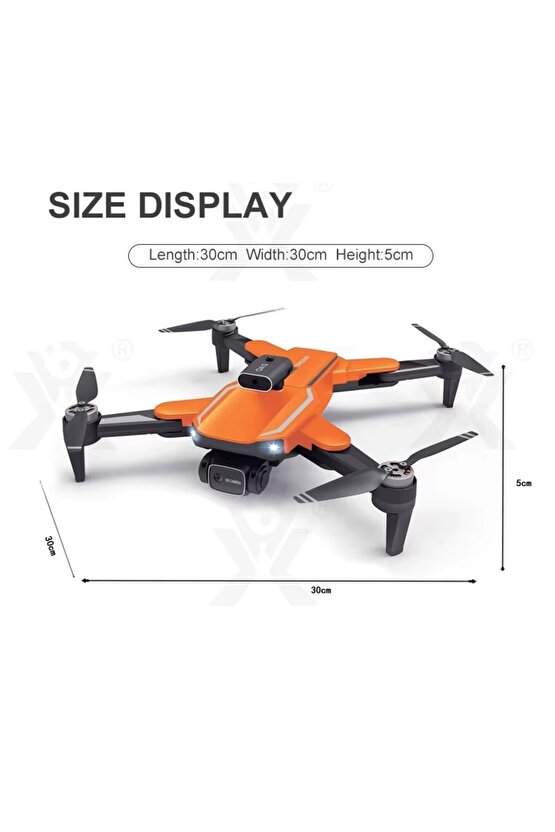 ÇİFT KAMERA DRONE UZAKTAN KUMANDA APP DESTEKLİ QUADCOPTER TEK TUŞ İNİŞ KALKIŞ