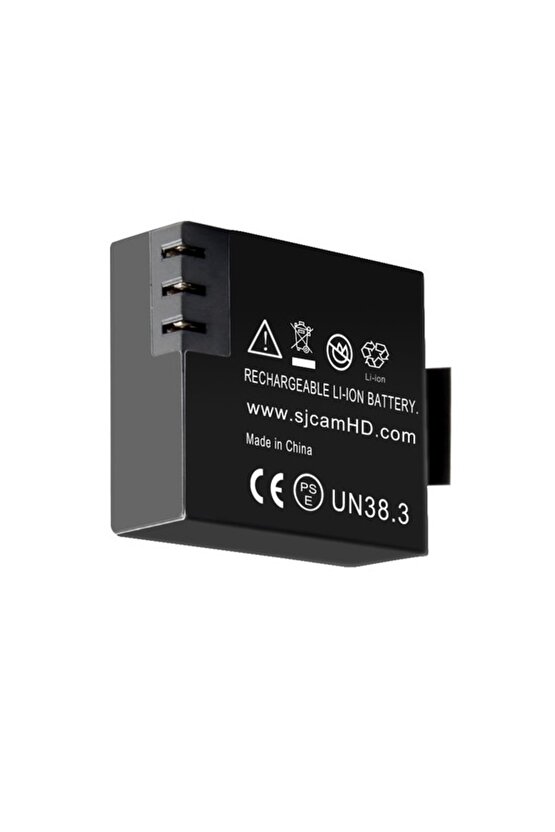 2 Adet Batarya Sjcam Aksiyon Kamera Bataryası Sj4000 3.7v 900mah 3.33wh