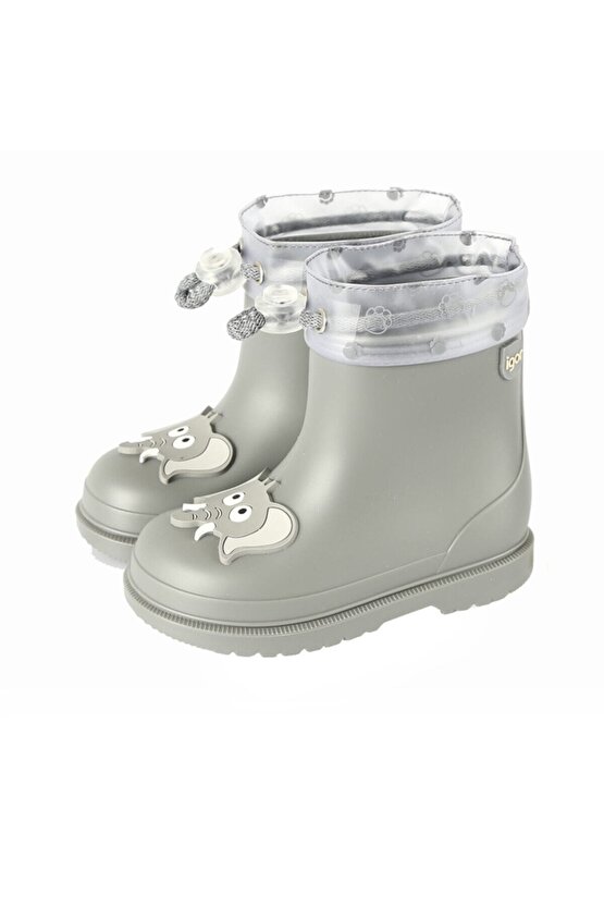 W10242 Bimbi Elefante Çocuk Filli Gri Yağmur Çizme